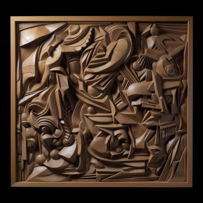 نموذج ثلاثي الأبعاد لآلة CNC 3D Art 